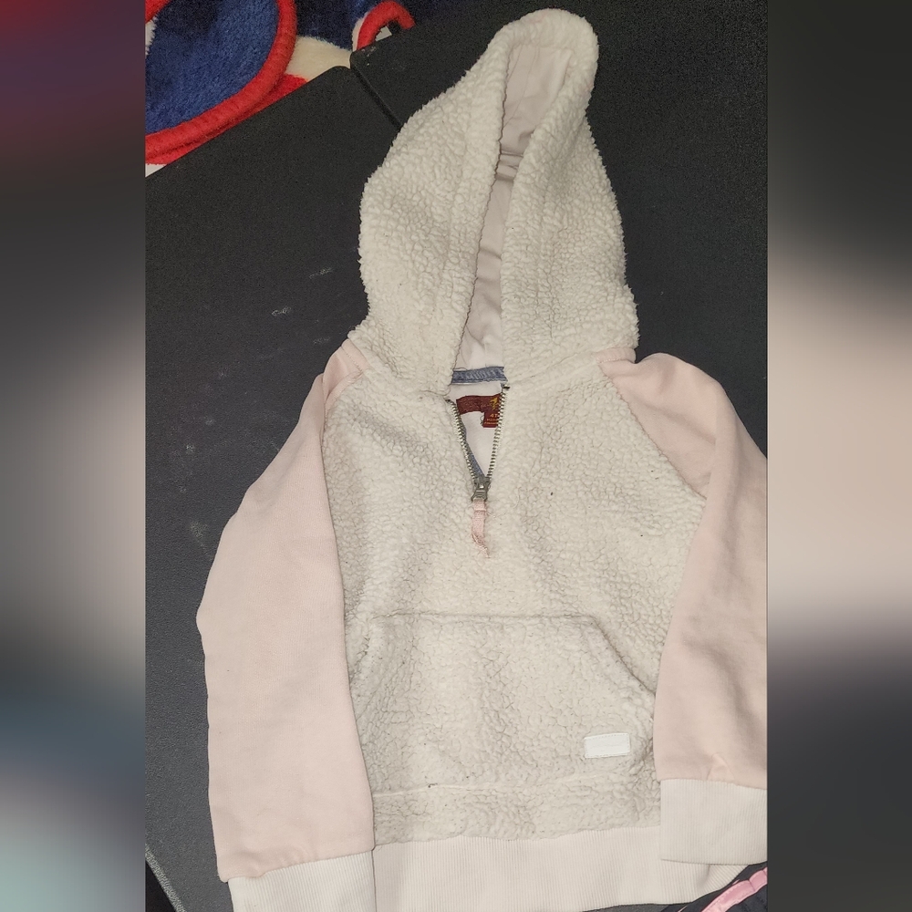 7 For All Mankind Toddler Sherpa Jacket Size 4